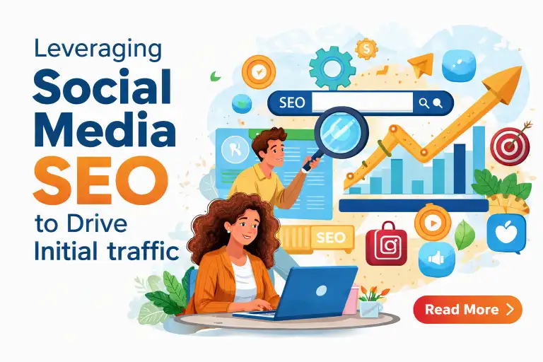 Leveraging Social Media SEO to Drive Initial Traffic