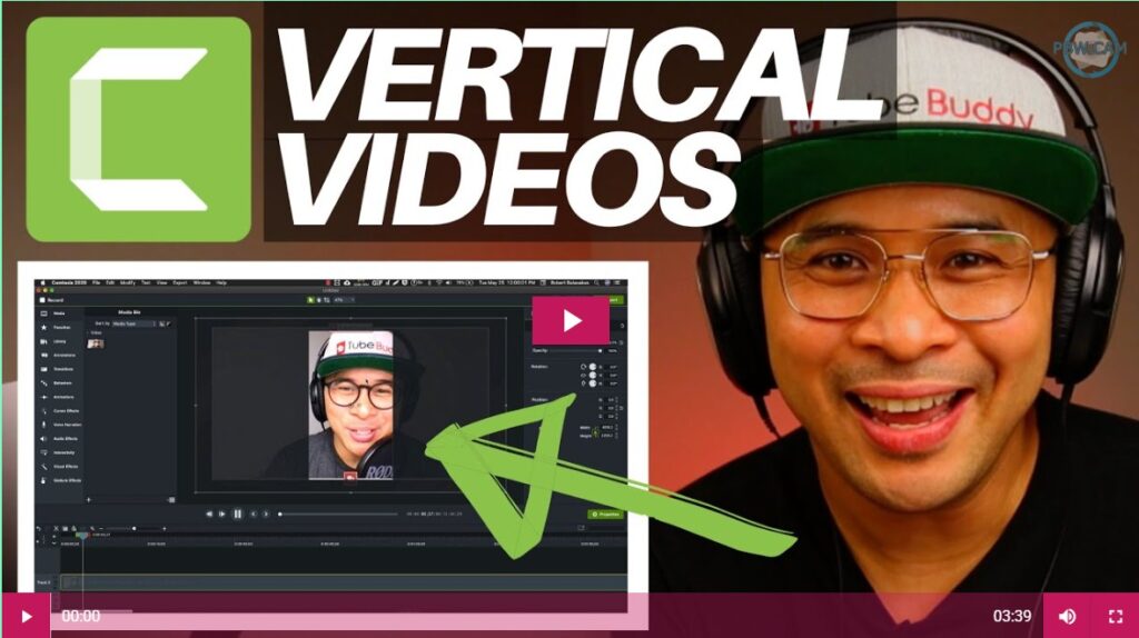 Create vertical viddeos